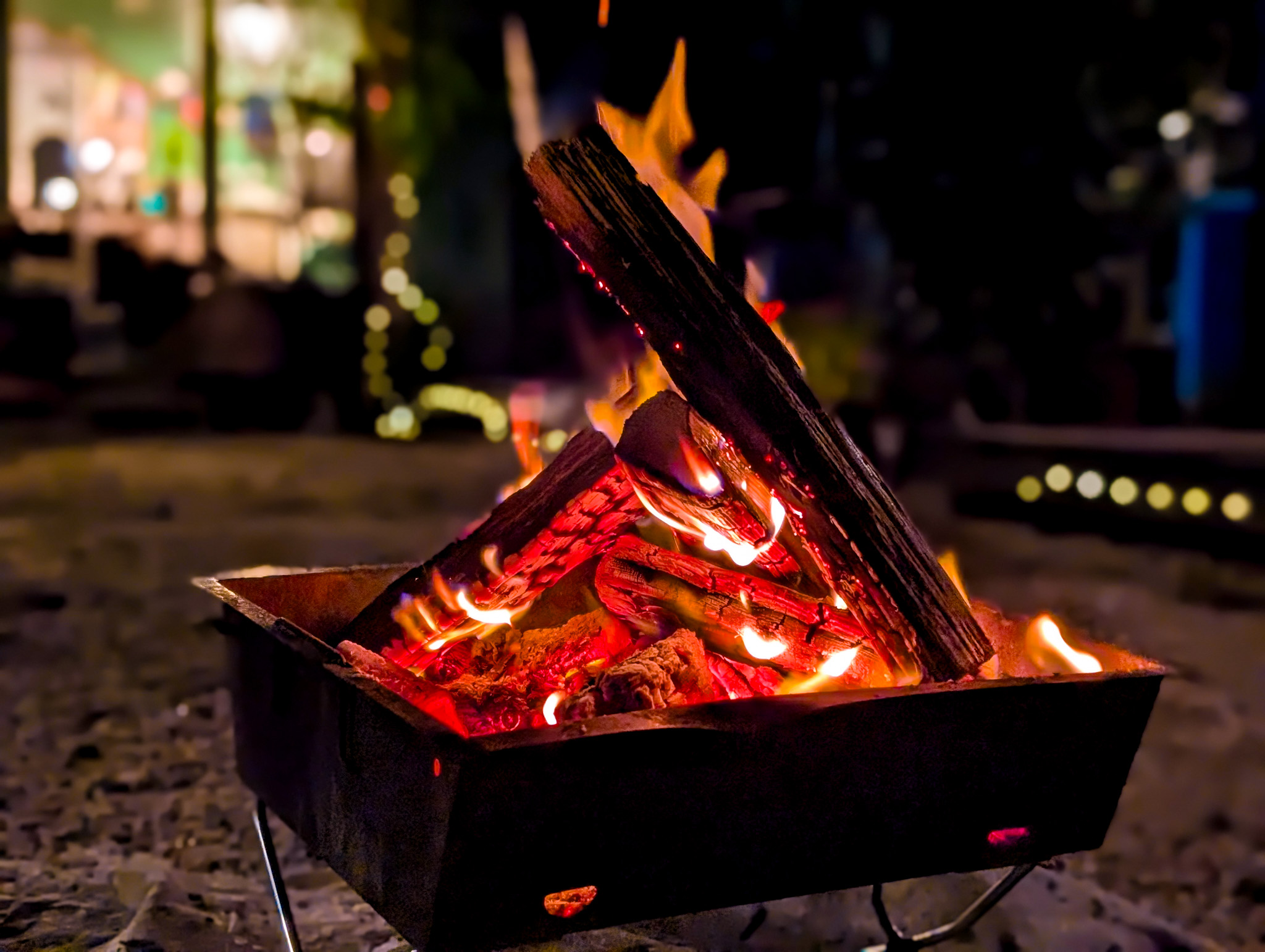 たき火