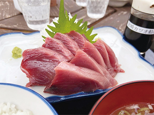 かつお刺身定食