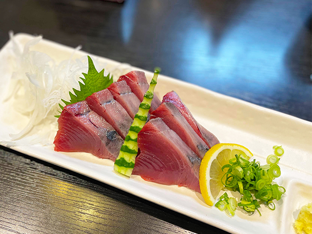 かつお刺し