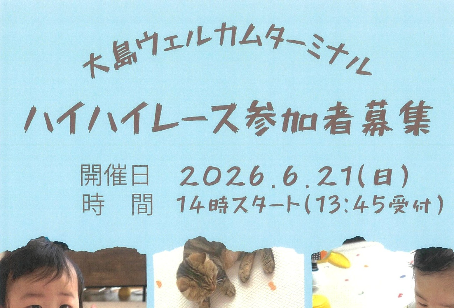 島のハイハイレース | 【公式】気仙沼の観光情報サイト|気仙沼さ来て