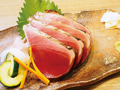 鰹の稲藁焼き造り
