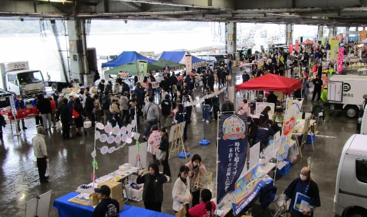 気仙沼市産業まつり 会場風景1